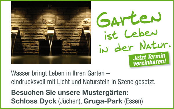 Garten ist Leben in der Natur