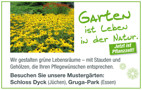 Garten ist Leben in der Natur