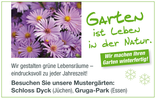 Garten ist Leben in der Natur